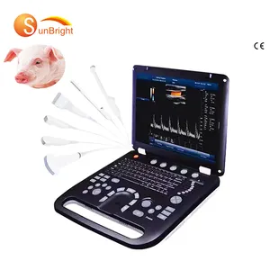 SUN-906A Limpar imagens Cardiac 3D veterinária PW Color Doppler Ultrasound máquina preço