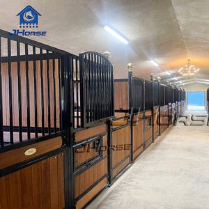 3d Ontwerp Fabriek Directe Verkoop Europese Stijl Stabiele Bamboe Houten Vulling Stallen Paardenstal Te Koop - Product Image 5