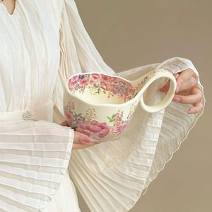 China Manufacturer Direct Sale HIgh Quality Ceramic Coffee Mug with <b>Saucer</b> Drinking Water <b>Cup</b> - Product Image 3