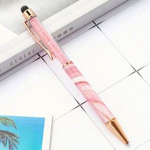 Bolígrafo Metálico Promocional Color Oro Rosa, 1.0 mm, con Logotipo Personalizado Impreso, Diseño de Pluma, Estilo Navideño, de Lujo - Product Image 5