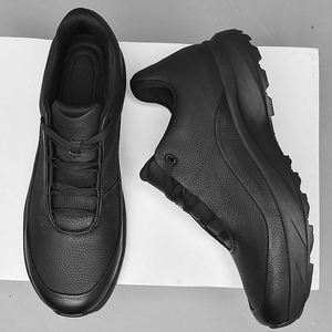 Nuove <span class=keywords><strong>Scarpe</strong></span> <span class=keywords><strong>in</strong></span> Vera <span class=keywords><strong>Pelle</strong></span> a Grana Piena Design Italiano <span class=keywords><strong>Nere</strong></span> Taglia Grande 46 Marca 2026 Alla Moda Leggere con Suola <span class=keywords><strong>in</strong></span> EVA <span class=keywords><strong>Scarpe</strong></span> <span class=keywords><strong>da</strong></span> Passeggio di Lusso Vendita Calda - Product Image 4