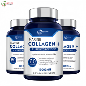 แคปซูลคอลลาเจนจากทะเลผสมกลูต้าไธโอน ปี 2026 ได้รับการยกย่องอย่างสูง ช่วยให้ผิวขาวกระจ่างใสและลดเลือนริ้วรอย บรรจุภัณฑ์ฉลากปรับแต่งได้ - Product Image 1