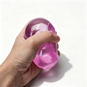 (Envío Inmediato) Needoh Maltose Transparent Lce Cube Squeezer - Un Popular Juguete Antiestrés con Patrón de Flujo de Maltosa - Product Image 4