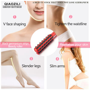 Rolo de massagem facial para a saúde e a beleza, bastão antirrugas, diluidor de sangue, para oferecer, rolo de germânio preto - Product Image 2