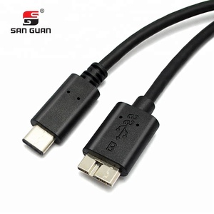 สาย USB เชื่อมต่อสั้น Type C 3.0เป็น Micro B,สายชาร์จเร็วโรงงานมืออาชีพไมโคร3.0ถึง USB C OTG สาย Micro 3.0 - Product Image 3