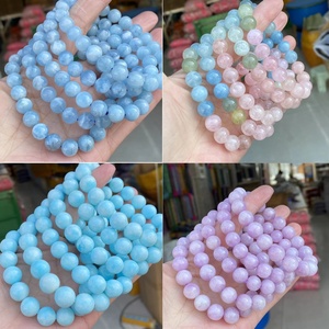 Bracelet pierre de soleil perles de quartz 8mm pour femmes pierres naturelles pierre de lune et agate verre Bracelet extensible bracelets de mode - Product Image 4