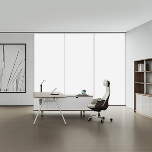 Gran oferta, caja de alambre de escritorio de oficina ejecutiva moderna en forma de I, mesa de ordenador de oficina moderna para construir Oficina Ejecutiva moderna - Product Image 3