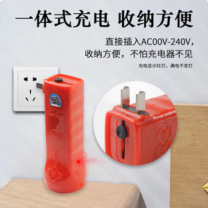 Linterna LED Roja Recargable, Luz de Emergencia con Carga USB para Uso en Interiores y Exteriores - Product Image 3