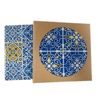 Sous-verres personnalisés sur mesure avec logo et motif, vente en gros, directement de l'usine