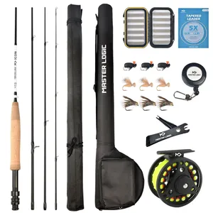Master Fishing Wholesale Fly Fishing Rod And Reel Combo 7ft Rod Starter Kit Cheap Price Complete Fly Outfit
