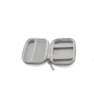 Grande trousse de rangement carrée DIY en EVA pour appareils numériques, étui de voyage antichoc avec poche en filet, logo personnalisé - Product Image 3