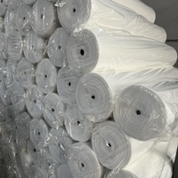 Feutre adhésif blanc 160 GSM pour peintre, non-tissé, en polaire, pour couvrir et protéger