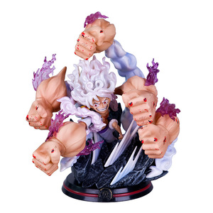 Figuras de juguete de 15CM, 3 estilos, Serie de resonancia, engranaje de puño múltiple, 5 Nika, postura de combate, figuras de Anime Luffy de piezas para colección - Product Image 3