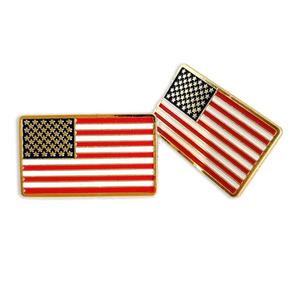 캘리포니아 에나멜 핀 사용자 정의 미국 국기 핀 천 브로치 모자 모자 휴일 애국 옷깃 핀 - Product Image 5