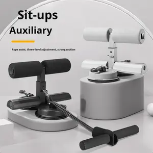 듀얼 흡입 컵 윗몸 일으키기 보조 장치 조정 가능한 피트니스 장비 용 미끄럼 방지 <span class=keywords><strong>ABS</strong></span> 스트랩 복부 크런치 및 조임 도구 - Product Image 5