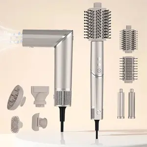 90000 Rpm High Speed Bldc Brushless Hair Tools Blow Dryer Brush Set Air Wrap Styler 8 In 1 Hot Air Brush Hair Styler