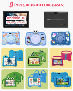 Tablet PC Android 15/16 de <span class=keywords><strong>7</strong></span> Pulgadas, 3GB de RAM, 32GB de ROM, para Uso Doméstico, Educación, Estudio y Aprendizaje Infantil, Venta al Por Mayor - Product Image 4