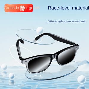 Lunettes intelligentes IA : Traduction 165 langues, Musique, Appels, Photos, Longue autonomie, Recharge magnétique, Commande tactile pour la <span class=keywords><strong>voix</strong></span> - Product Image 2