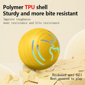 Mainan Bola Elektrik Interaktif Tahan Air yang Dapat Diisi Ulang dengan Fitur Bergetar dan Bermain Sendiri untuk Latihan Kucing dan Anjing - Product Image 3