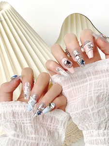 <span class=keywords><strong>Uñas</strong></span> Acrílicas Pre-Diseñadas de Fábrica, Forma Cuadrada/Almendrada, para Aplicación en Dedos - Venta <span class=keywords><strong>con</strong></span> Descuento - Product Image 3