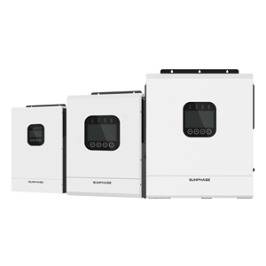 Système solaire hybride monophasé Sunphase 3,6 kW, MPPT, tension <span class=keywords><strong>PV</strong></span> 450 V, onduleur solaire 24 V, 3600 W, routeur Wi-Fi domestique - Product Image 1