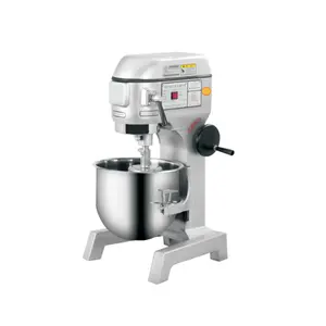 Toko Roti Komersial Industri 10L Food Grade Kue Adonan Planet Mixer Berdiri Stainless Steel Mangkuk Mesin Pengaduk Adonan