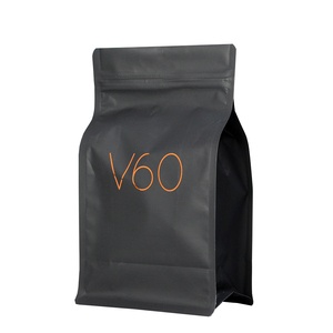 Sachets de café vides personnalisables, sachets écologiques, avec valve et fermeture éclair, pour emballage du café, vente en gros, unités - Product Image 5