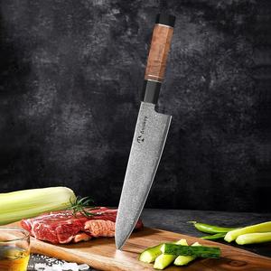 Couteaux japonais d'origine <span class=keywords><strong>Damas</strong></span> en vrac, chefs VG10, acier <span class=keywords><strong>Damas</strong></span> en poudre à 67 couches, <span class=keywords><strong>couteau</strong></span> <span class=keywords><strong>de</strong></span> cuisine - Product Image 4