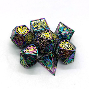 I dadi vuoti della ragnatela all'ingrosso i dadi poliedrici usano per il piano d'appoggio RPG - Product Image 6