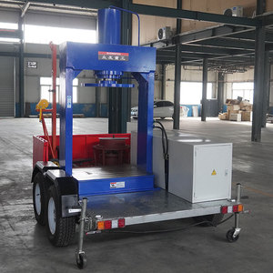 Prensa Hidráulica Portátil de 100 Toneladas para Neumáticos Sólidos de Montacargas - Product Image 2