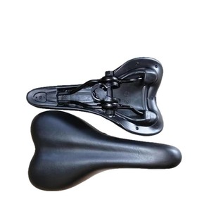 Selle de vélo VTT 128 mm en PU confortable, unisexe, pour adulte - Product Image 3
