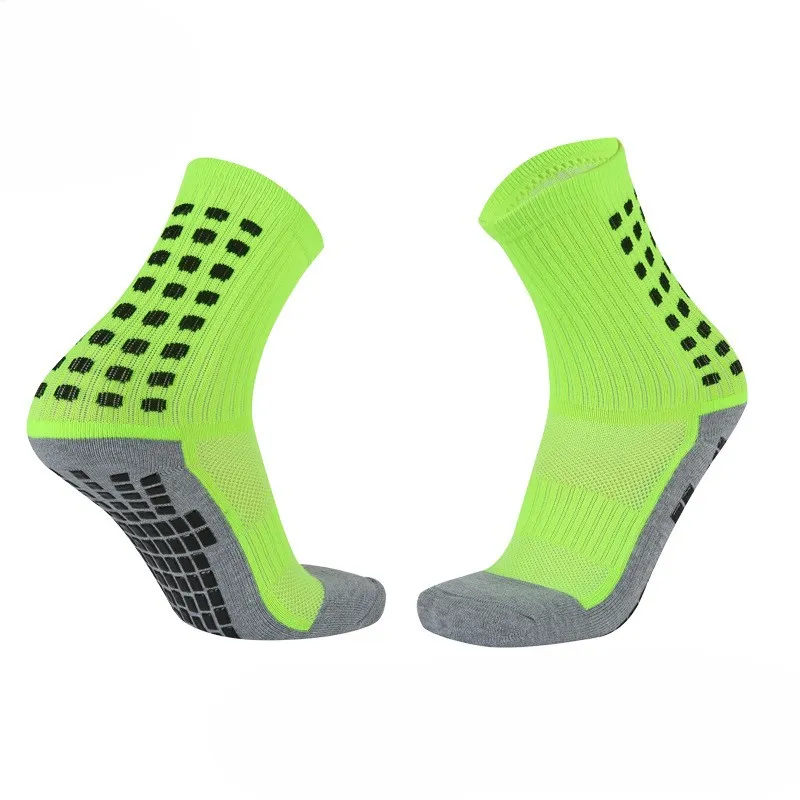 Soccer sock men towel bottom thickened antiskid shock absorption training midcalf basketball athletic socks