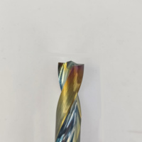 Forets étagés en carbure de tungstène solide Hrc55 en gros d'usine pour outils de CNC de forage de métaux en acier inoxydable