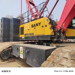 Grue sur chenilles d'occasion Sany 135T SCC135E modèle 2019 en excellent état de fonctionnement avec un moteur et des composants d'engrenage de qualité - Product Image 4