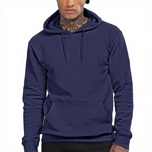 Sweat à capuche pour homme en coton mélangé de qualité supérieure, ultra doux, en molleton brossé - Product Image 1