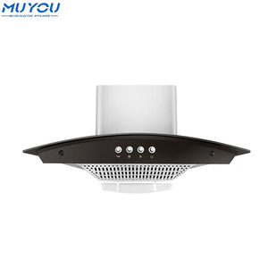 เครื่องดูดควันติดผนังสแตนเลส <span class=keywords><strong>Muyou</strong></span> พร้อมแผ่นกรองแบบ Baffle  กำลังดูด 18-20 ลูกบาศก์เมตร/นาที  กำลังไฟ 180 วัตต์ สำหรับใช้ในครัวเรือนและเชิงพาณิชย์ - Product Image 1