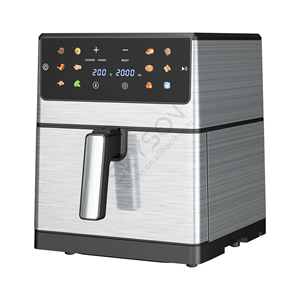 Mejor Venta 2024 Freidora de Aire WIFI 6L 8L 1800W con Pantalla LCD, Doble Cesta de Acero Inoxidable, Digital, 2 Cestas - Product Image 1
