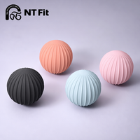Balle lestée en silicone de qualité supérieure, noyau solide, 1,5 kg, pour le yoga, le Pilates et l'entraînement de force, poids libre