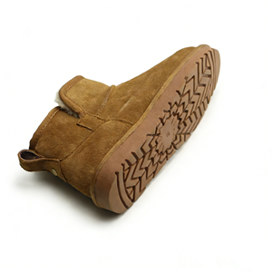 <span class=keywords><strong>Botas</strong></span> <span class=keywords><strong>de</strong></span> Nieve <span class=keywords><strong>de</strong></span> Piel <span class=keywords><strong>de</strong></span> Oveja <span class=keywords><strong>de</strong></span> Doble Cara y Cuero Vacuno Marrón para <span class=keywords><strong>Mujer</strong></span>, Venta Directa <span class=keywords><strong>de</strong></span> Fábrica OEM/ODM al por Mayor, Suela <span class=keywords><strong>de</strong></span> TPR EVA - Product Image 3