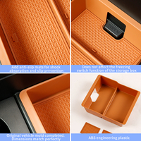 Boîte de rangement pour accoudoir de console centrale ABS, organiseur caché, accessoires de modification intérieure de voiture pour Haval H9 2ème génération