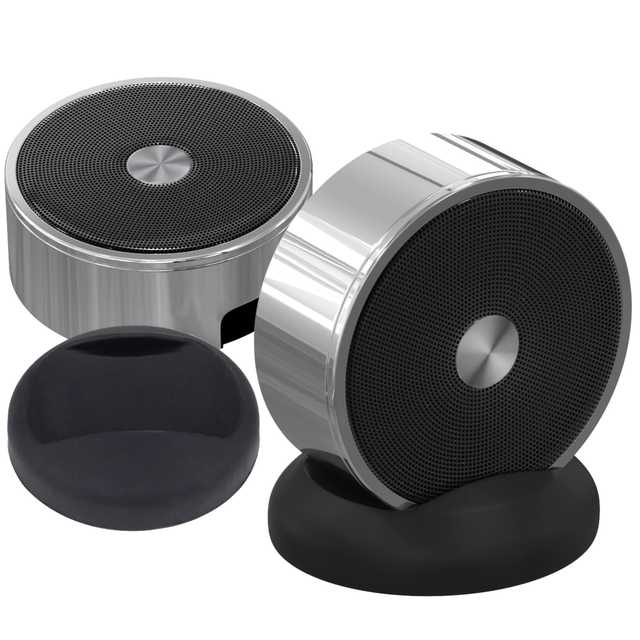 28 Metal Cabinet for Speaker Set Wireless Stereo Portable Big Rich Bass Hi-Fi Multi-Room Indoor/Outdoor Use