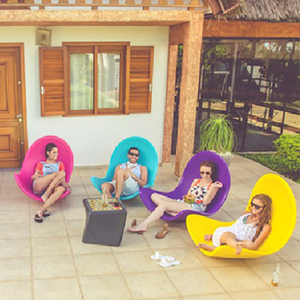 Hôtel de luxe dans le <span class=keywords><strong>jardin</strong></span> avec chaise longue flottante dans l'eau, chaise longue flottante pour piscine - Product Image 5