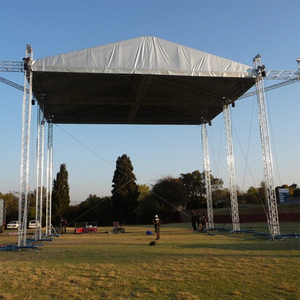 Structure <span class=keywords><strong>de</strong></span> treillis circulaire en <span class=keywords><strong>aluminium</strong></span> à goujon robuste 40x40 pour compétition d'obstacles en extérieur - Product Image 3