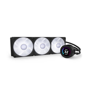 Nouveauté : Refroidisseur d'eau Kraken Elite 360 RGB noir pour ordinateur de jeu, refroidissement du processeur - Product Image 3