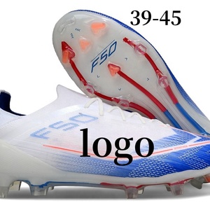 Chaussures de <span class=keywords><strong>football</strong></span> unisexes Shopify Wholesale Mbappe X Series 766 <span class=keywords><strong>Godasse</strong></span> à tige basse, semelle extérieure imperméable, modèle F50, à lacets - Product Image 2