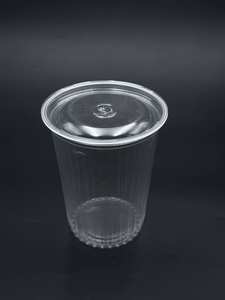 Proveedor directo de comercio electrónico, gran oferta, 107mm de diámetro, 32oz, café helado, bebida fría, contenedor de rebanadas de fruta, vasos de plástico desechables - Product Image 2