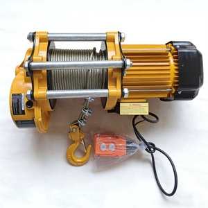 Polipasto <span class=keywords><strong>Eléctrico</strong></span> con Carcasa de Aluminio, 1 Tonelada, <span class=keywords><strong>220V</strong></span>/380V, Móvil, con Cable de Acero para Elevación - Product Image 2