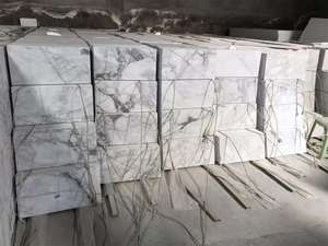 Yüksek kaliteli Calacatta Cressa mermer fayans 600x300x10mm cilalı düşük fiyat ile boyut büyük levhalar mermer döşeme fayansı kesilmiş - Product Image 6