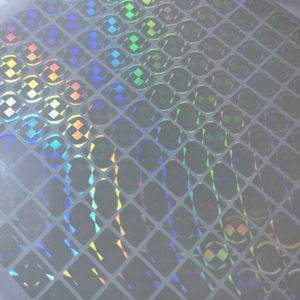 Aufkleber Benutzer definierte 3D-Logo Transparente holo graphische Folie Aufkleber Hoch klebende Computer Industrial Secure Camera Voucher Overlay