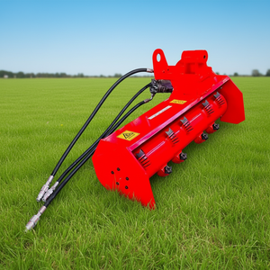 JINKE <b>Hydraulic</b> Branch Shredder Attachment - Flail Cutting Head for Orchard Pruning Waste and Agricultural Land Maintenance - Product Image 5